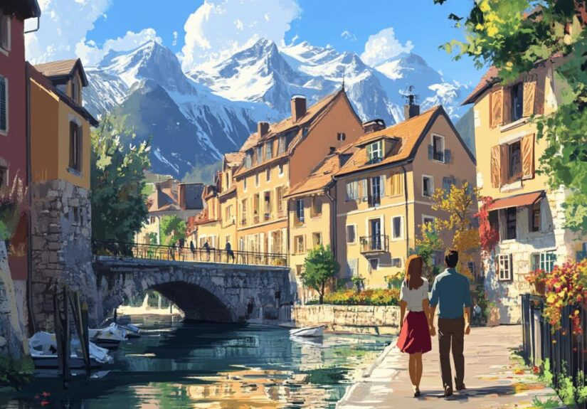 Patrimoine a Annecy : les 5 jardins romantiques pour une balade en amoureux