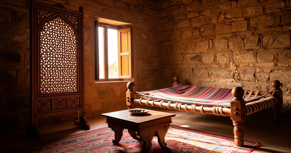 Comment les meubles traditionnels indiens : Almirah, Sandook, Charpoy, Jhoola, Khatiya, Bajot, Chowki, Jali et Baithak inspirent les créateurs internationaux